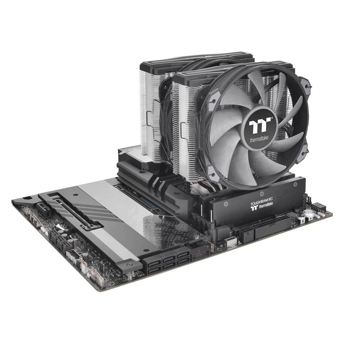 Thermaltake TT TOUGHAIR 710 Air Cooler Dual Tower CL-P110-CA14GM-A (165 mm) (CL-P110-CA14GM-A)
