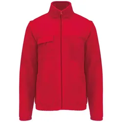 Kariban,  fleece mit reissverschluss abnehmbare ärmel (XL)