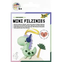 folia Nähset Mini Filzinies DINOSAURIER grün
