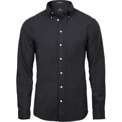 Tee Jays Herren Oxford Hemd 'Perfect' langarm 4000 black M