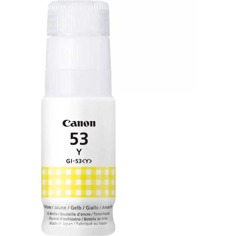 Canon Nachfülltinte GI-53Y Pixma G550 G650 gelb