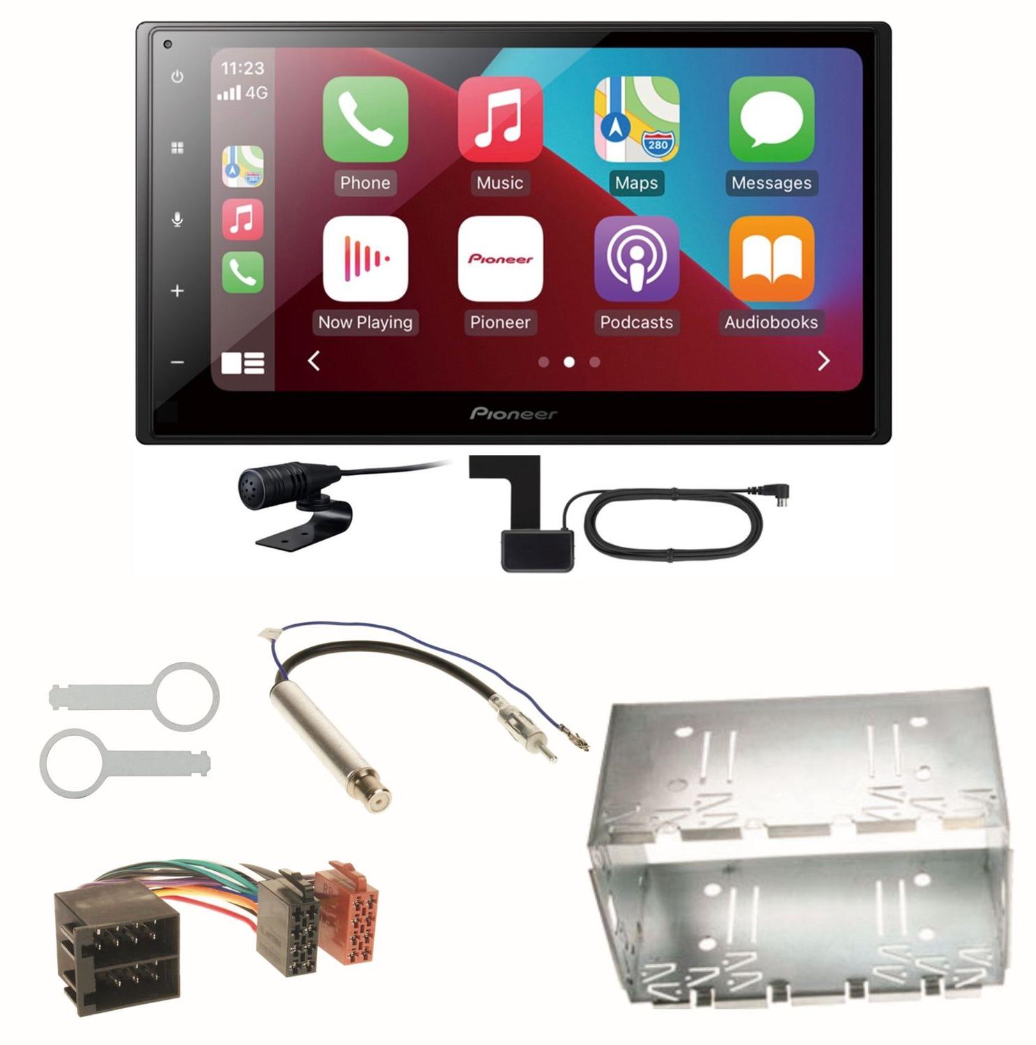 Pioneer SPH-DA160DAB Android Auto Einbauset für Polo 6N2 9N Bora Ibiza 6L