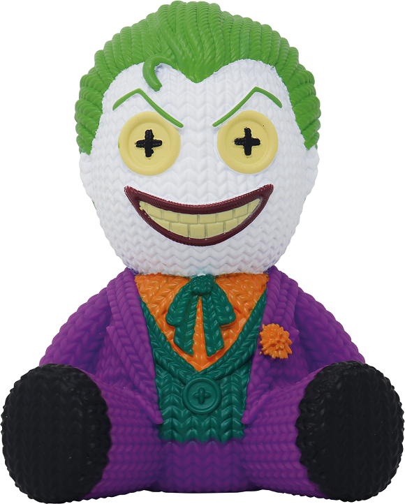 DC Comics Handmade by Robots The Joker No. 51 Collectible Vinyl Figure, Green, Purple, White