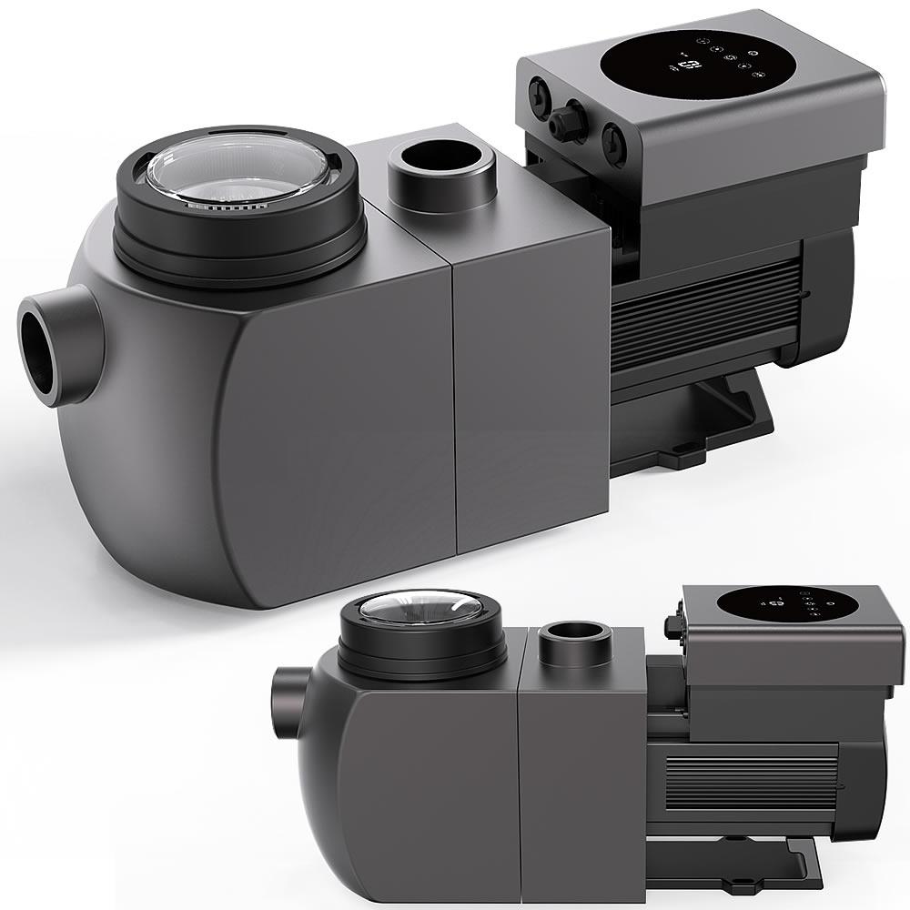Mucola Inverter Poolpumpe Aquagem inkl. Wi-Fi 26900 l/h IH24 Schwimmbad WLAN PUMPE