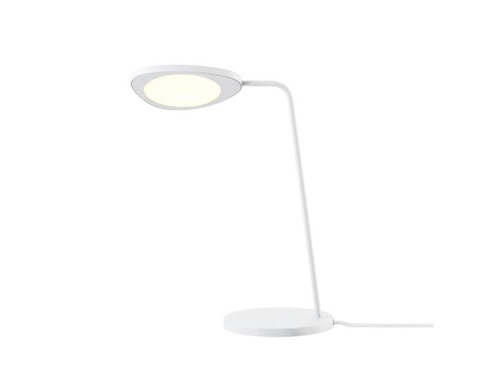 Muuto Lampe de table Leaf blanche blanc