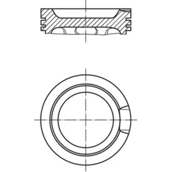 Kolben MAHLE 033 14 12 für Audi Seat TT