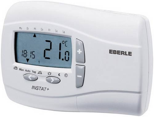 Eberle 0537 20 141 900 Instat Plus 3 R Raumthermostat Aufputz Tagesprogramm Heizen / Kühlen 1St.