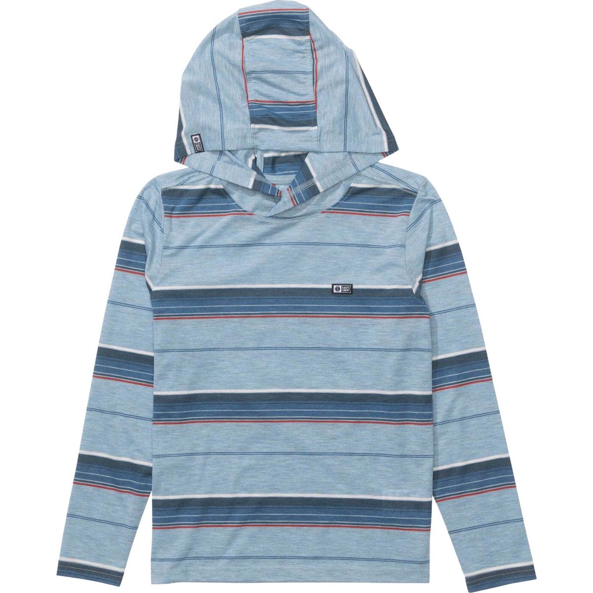 Salty Crew Seaway Boys UV Hoodie mineral blue (MNBL) M 20135640Y-MNBL-M