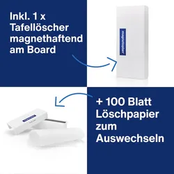 magnetoplan Reinigungsset 12299M für weiße Tafeln