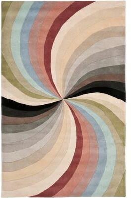 SAFAVIEH Handmade Soho Raakkeli Vortex Wool Rug