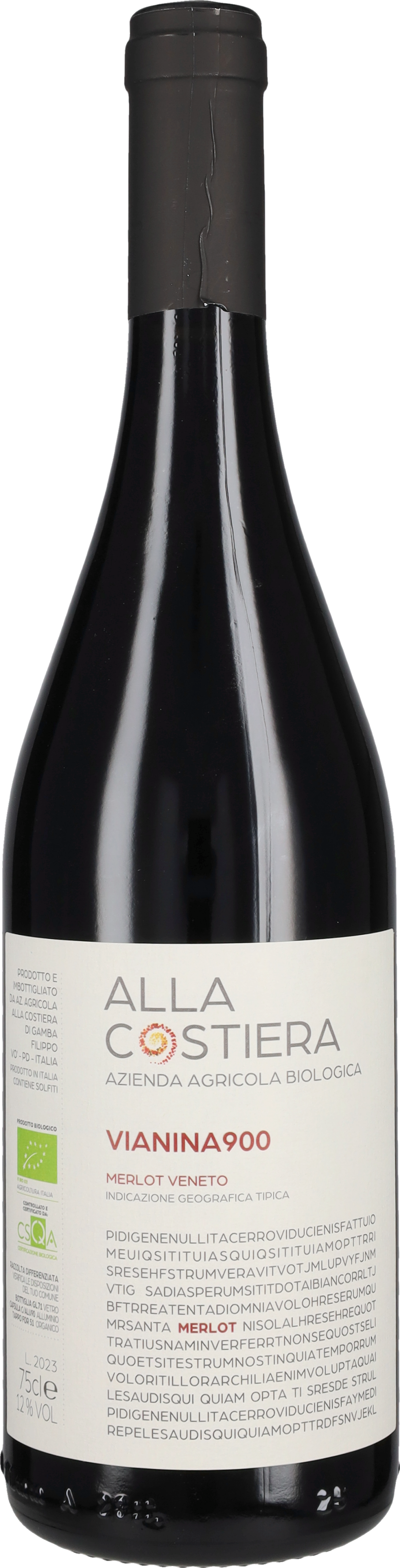 Merlot 'Vianina900' Alla Costiera 2023