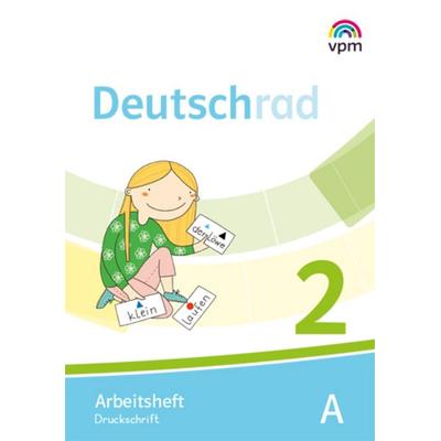 Deutschrad 2. Arbeitsheft Druckschrift Klasse 2, Geheftet von , Verlag für pädagogische Medien im Ernst Klett Verlag