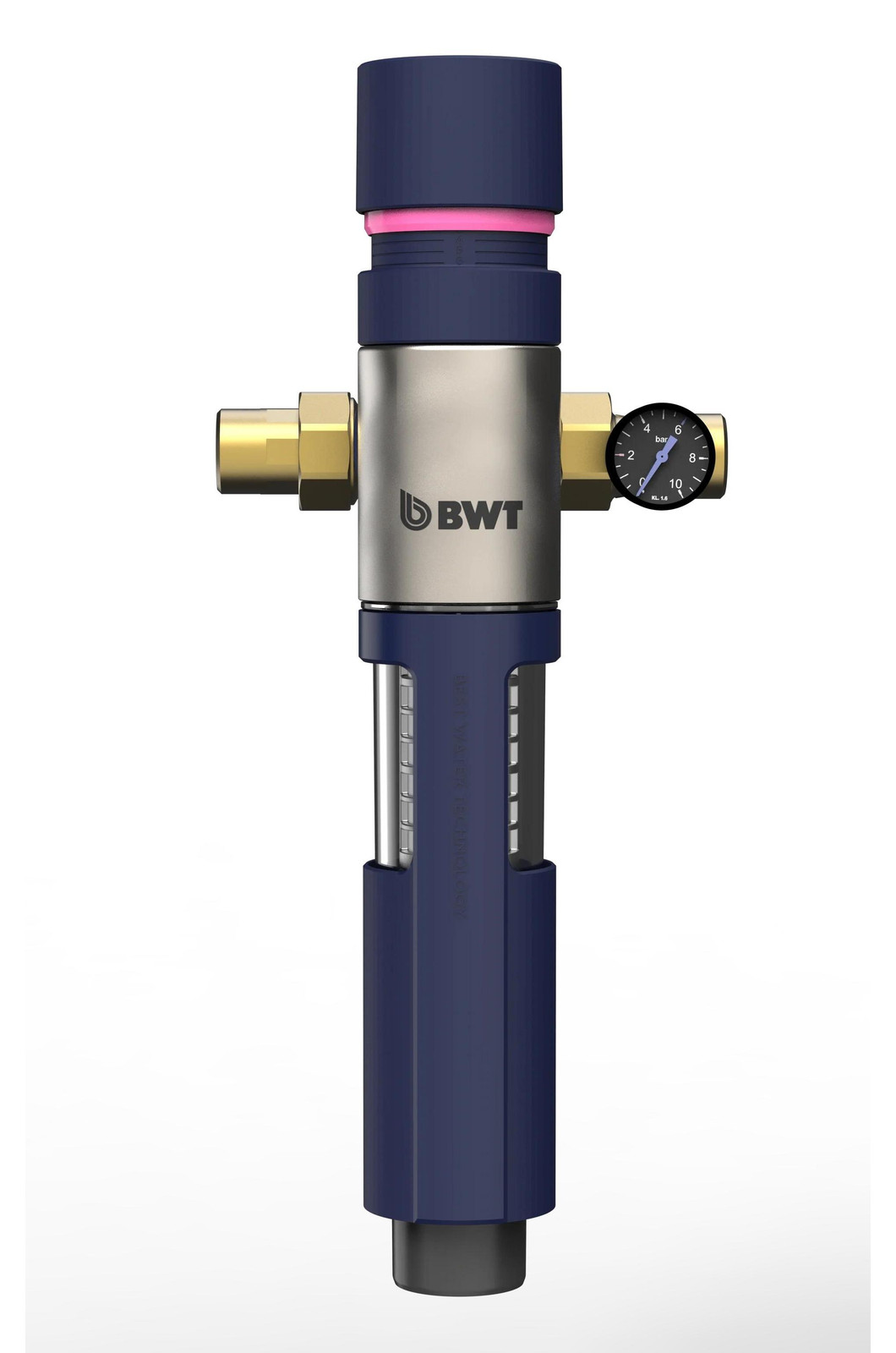 BWT spoelfilter met drukregelaar voor centraal waterstation MACH HWS 1", DN25, 3,6 m³/u