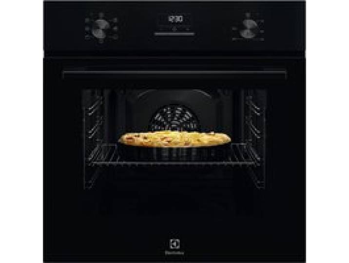 Four encastrable électrique noir - Electrolux - Convection - Gril électrique - AquaClean auto-nettoyage à la vapeur