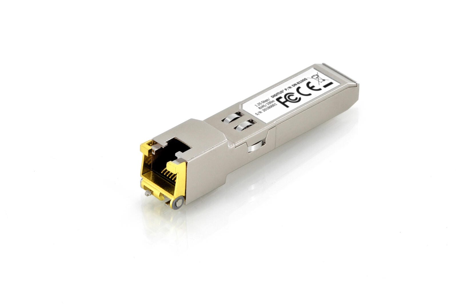 Digitus 1,25 Gbps Kupfer SFP-Modul, RJ45 DN-81005