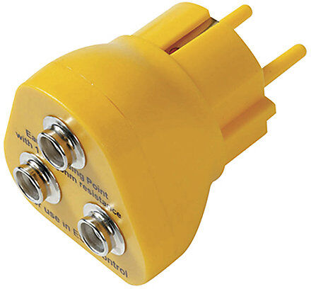 Erdungsstecker, ESD, gelb NOTRAX