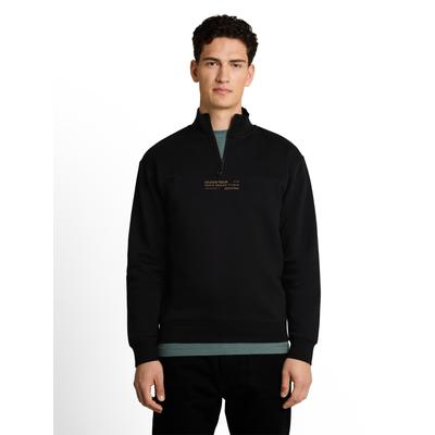 Sweatshirt TOM TAILOR DENIM, Herren, Gr. XL, schwarz, Sweatware, Obermaterial: 70% Baumwolle, 30% Polyester, Sweatshirts Sweatshirt