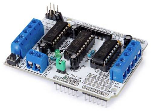 Whadda WPSH207 L293D Motorantrieb-Erweiterungsschild für Arduino