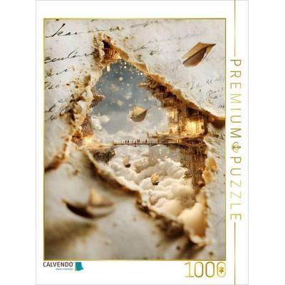 CALVENDO Puzzle Ein Motiv aus dem Kalender 'Das Flüstern dahinter' | 1000 Teile Lege-Größe 64x48cm Foto-Puzzle für glückliche Stunden