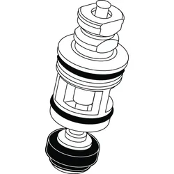 Ideal Standard CELIA Umschaltung, Chrom A960127AA