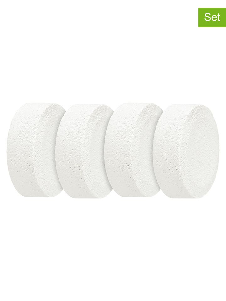 Wenko 4er-Set: Nachfüll-Luftentfeuchter in Weiß - 4x 250 g - onesize