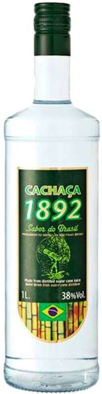 Licores y Derivados SA Licor Cachaa 1892 1L - Licores de Brasil - Botella de 100 cl