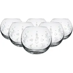 TEELICHTHALTER Toy's Delight transparent ø 11 cm 6er Set