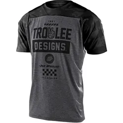 Troy Lee Designs, Herren, Velotrikot, Skyline (S), Grau, S