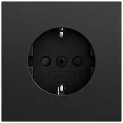 Gira Steckdose Safety Plus SRK System 70 Schwarz 418374