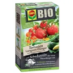 Compo 2029702004 Bio Tomaten Langzeit-Dünger 750g mit Schafwolle