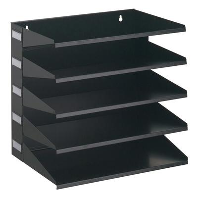 DURABLE Sortierstation 336001 A4/Folio 5Fächer Metall sw