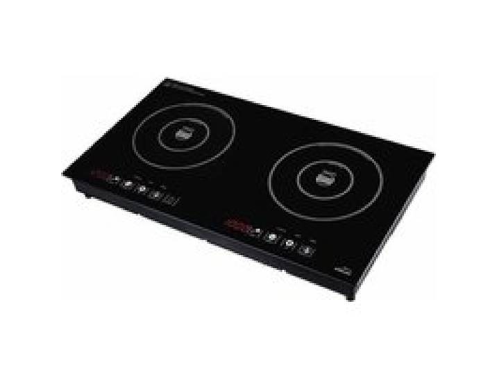 Plaque de cuisson à induction double horizontale LACOR 3500 W 5 3 tonnes fer noir