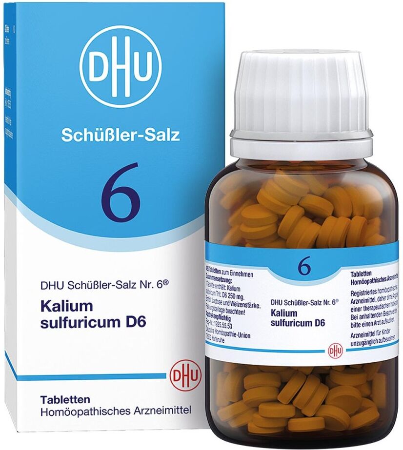DHU Schüßler-Salz Nummer 6 Kalium sulfuricum D6 Tabletten 420stk
