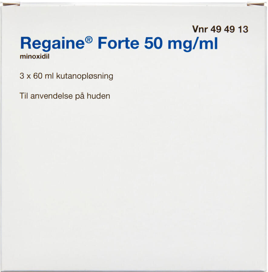 2care4 Regaine Forte 50 mg/ml 180 ml Kutanopløsning