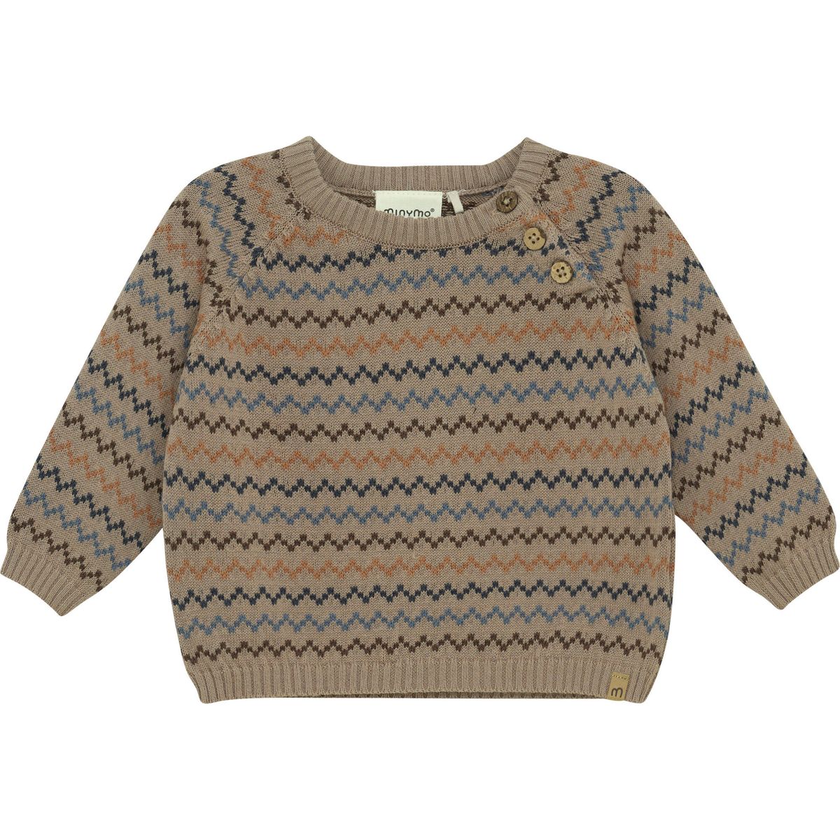 Minymo Pullover Knit fungi (2213) 80 114530-2213-80