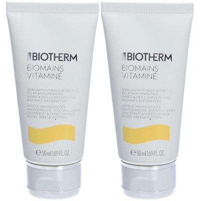 Biotherm Biomains Vitaminee Handcreme 2x 2x50 ml Creme