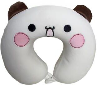 Friendly Fresh Finds Cute Panda U shaped Neck Pillow For Travel, Adults & Children white