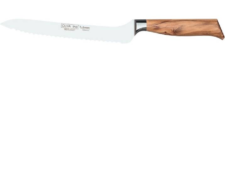 Burgvogel Brotmesser Brotmesser, Klinge 20 cm, Griff aus Olivenholz, 6440.926.20.2