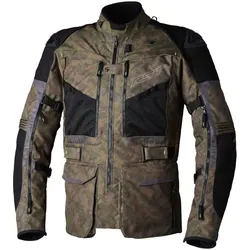 RST Pro Ranger, Textiljacke wasserdicht - Braun/Grün/Schwarz - 3XL