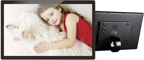 Braun Phototechnik DigiFrame 215 Business Line Digitaler Bilderrahmen 54.6 cm 21.5 Zoll EEK: G (A - G) 1920 x 1080 Pixel Schwarz