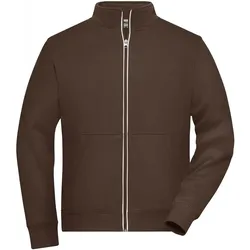 Funktionsjacke SOLID "JN1810" - L - brown