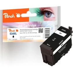 Peach, Druckerpatrone, Tinte Epson T3471, No 34XL Black (BK)