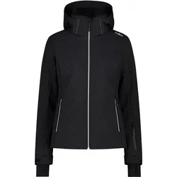 CMP Campagnolo, Damen, Skijacke, Zip Hoodie (XXS), Schwarz