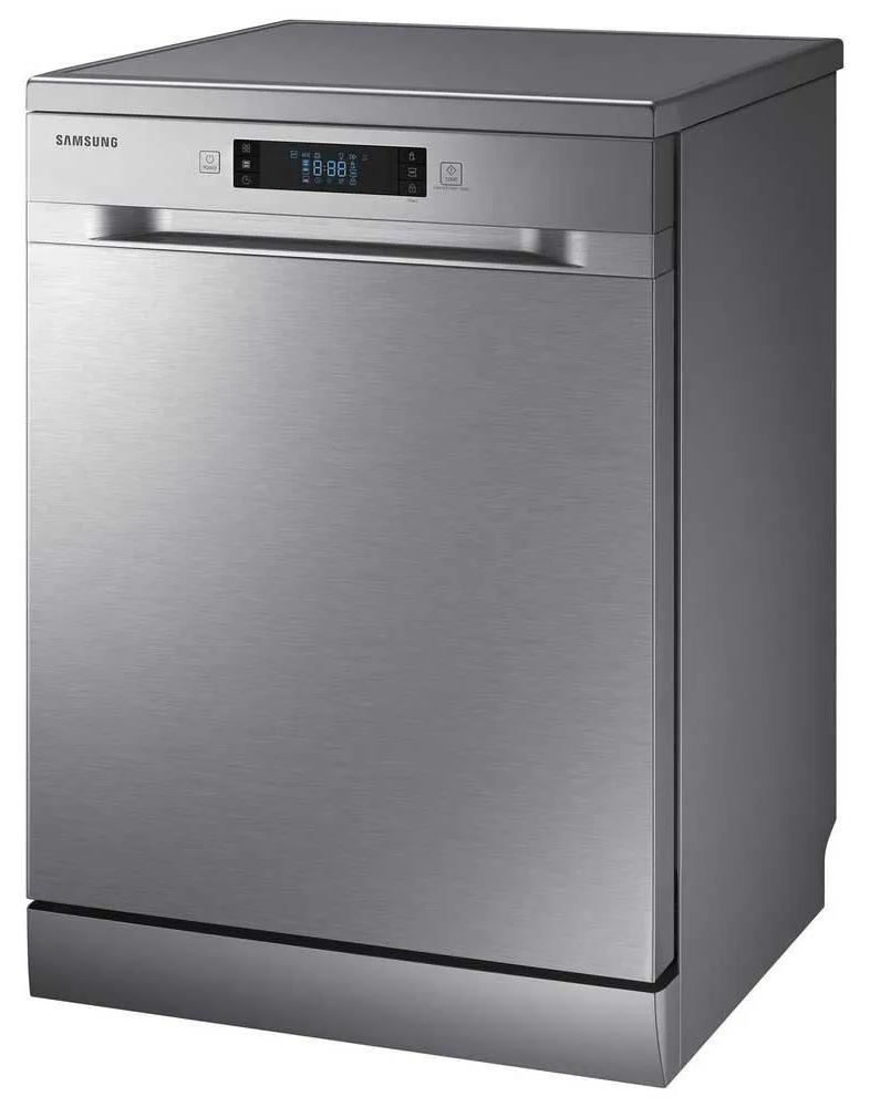 Samsung DW60M6040FS/EC, Freistehend, Standardgröße (60 cm), Edelstahl, Edelstahl, Tasten, Berührung, LED