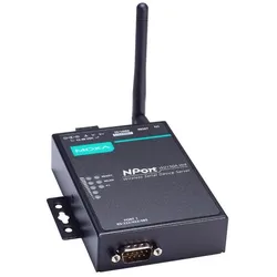 Moxa NPORT W2150A-W4-EU (4 Ports), Netzwerk Switch, Schwarz
