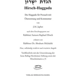 Hirsch-Haggada, Fachbücher von Israel Meyer Japhet, Abraham Michalski