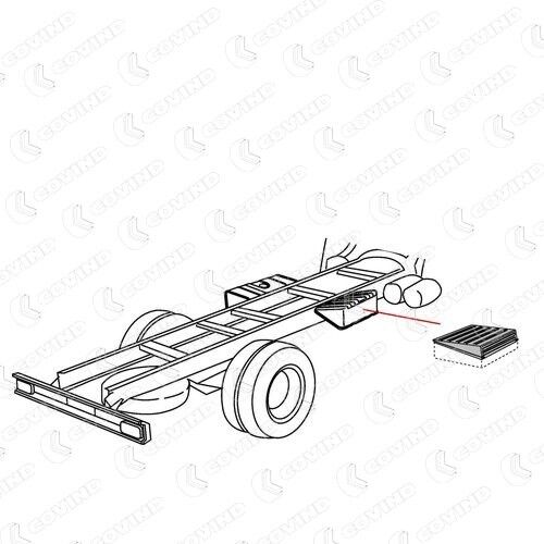 COVIND 2FH/619 Cover, battery box