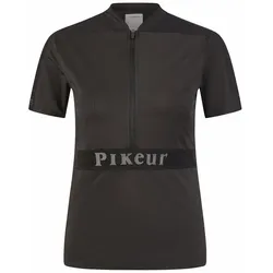 Pikeur Mesh Zip Shirt Damen Sports black Sports FS25, Größe: 38