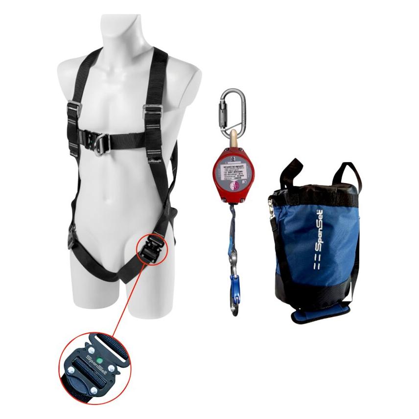 SpanSet Safety-Kit SK602 (Höhensicherungsgerät, 100 kg) (SK-602)