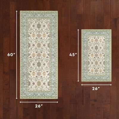 Laura Ashley Imagine Printed Chenille Washable Rugs